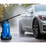 Inspire Uplift High-Pressure Washer in Action