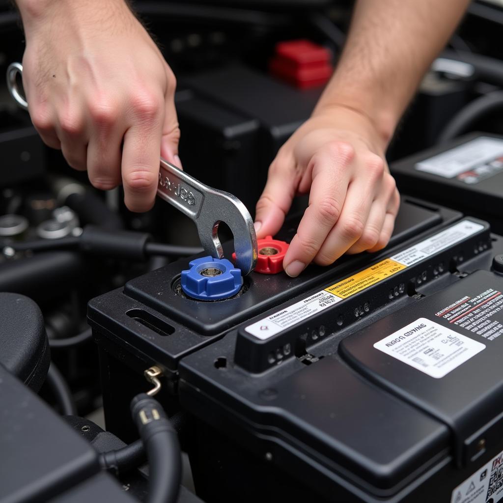 Installing the New Car Battery Correctly