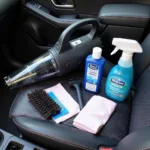 Essential Interior Car Detailing Tools Set