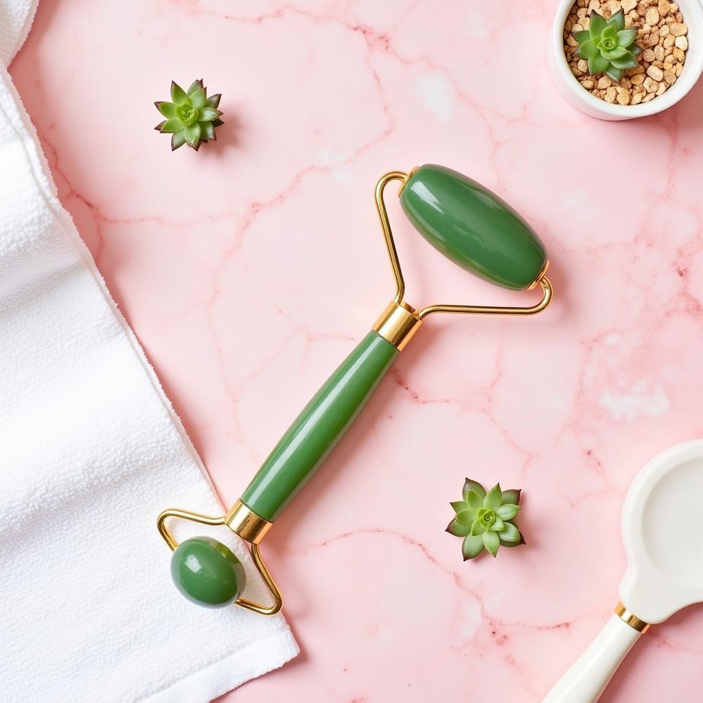 Budget-Friendly Jade Roller and Gua Sha Set