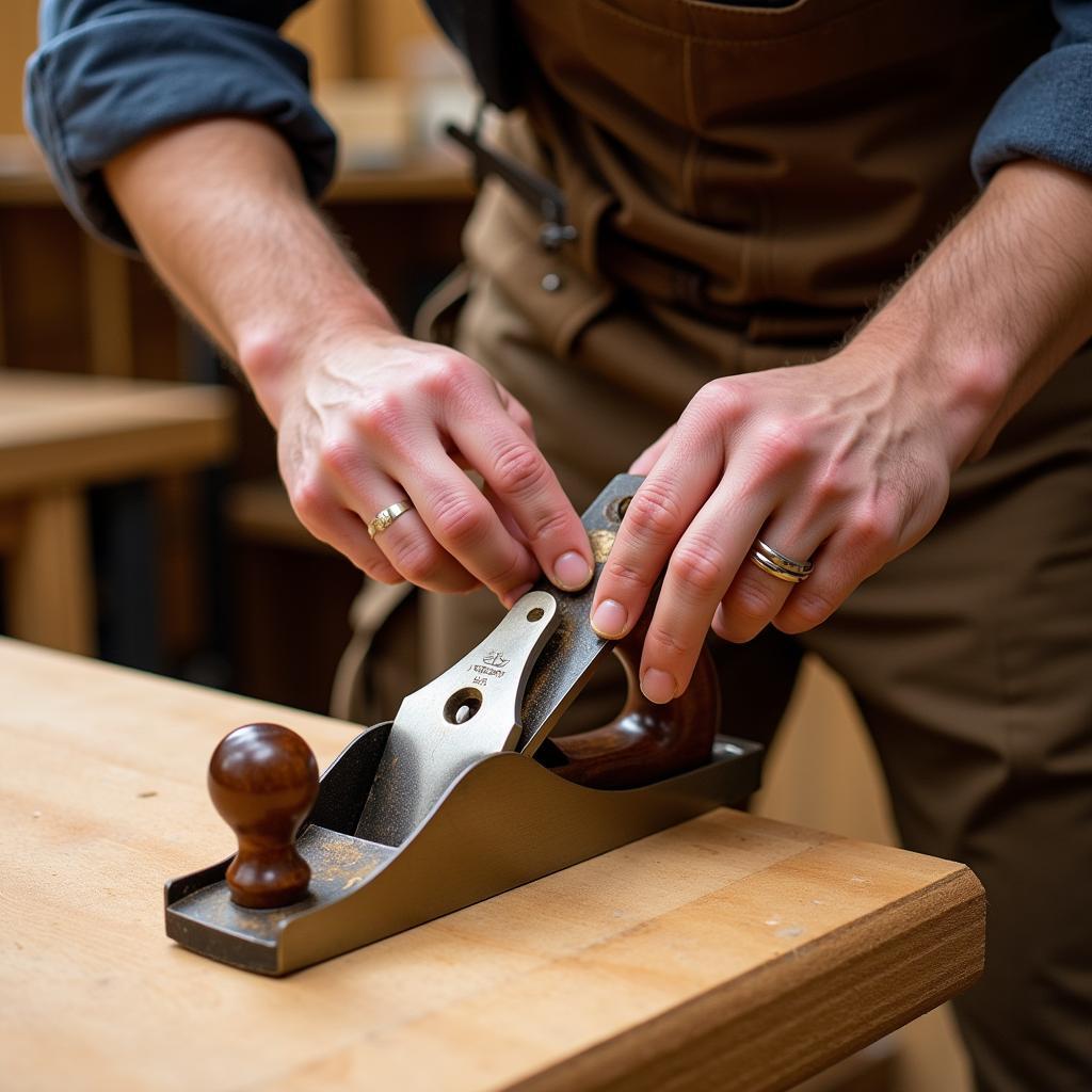 Demonstrating Japanese Woodworking Techniques