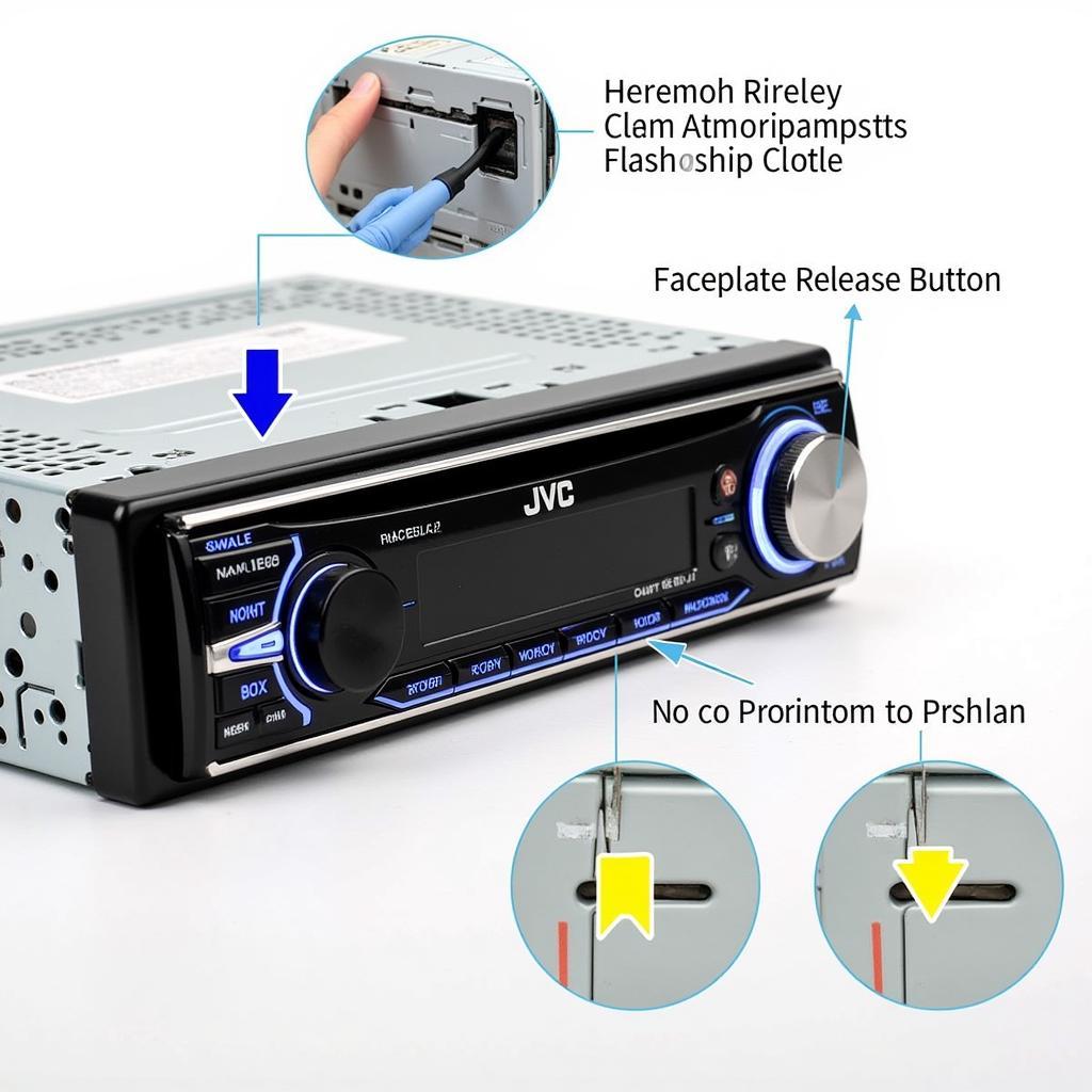 Troubleshooting JVC Car Stereo Detach Button Issues