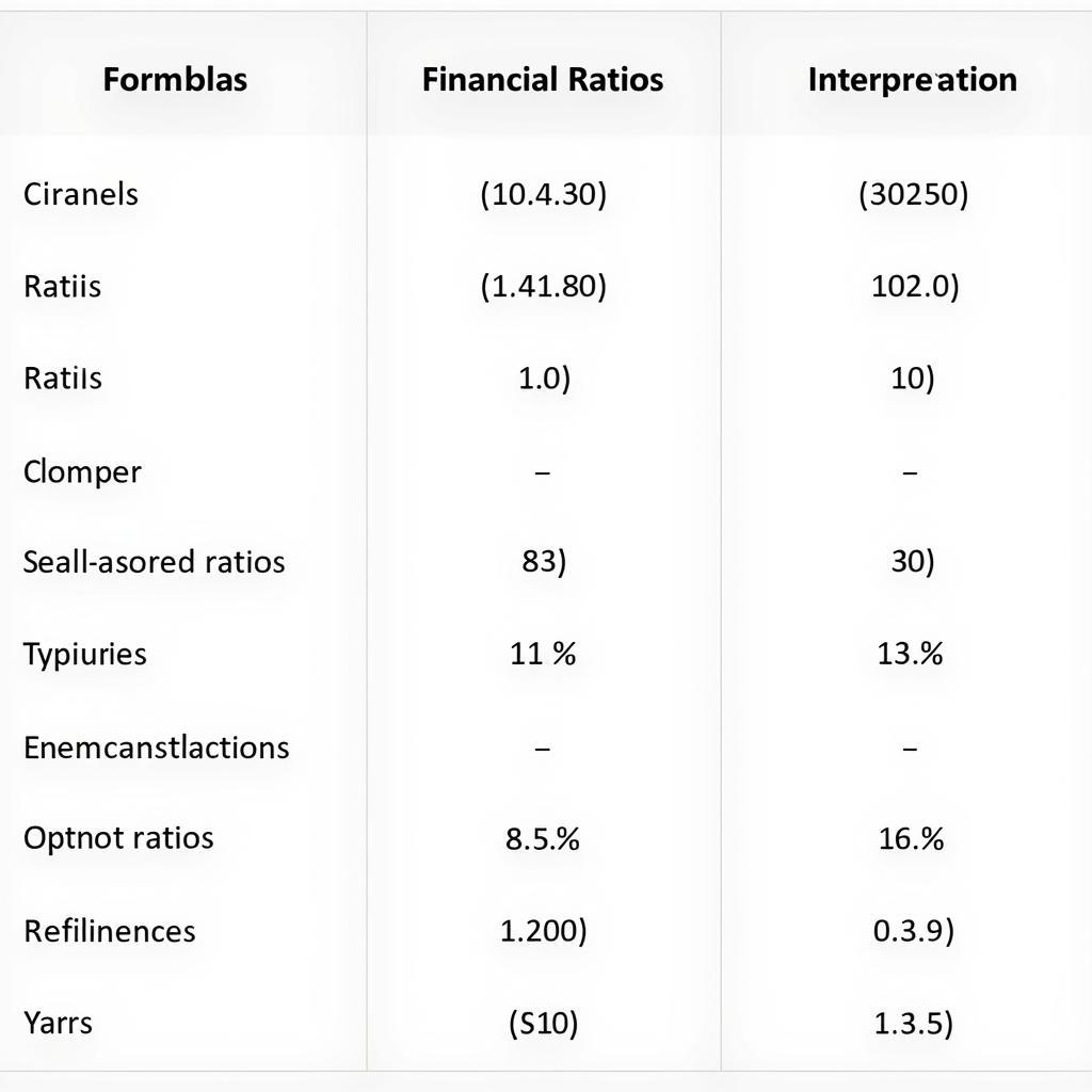 Key Financial Ratios in Healthcare