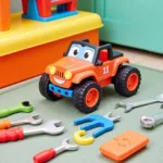 Kids Mechanic Car Set with Various Tools