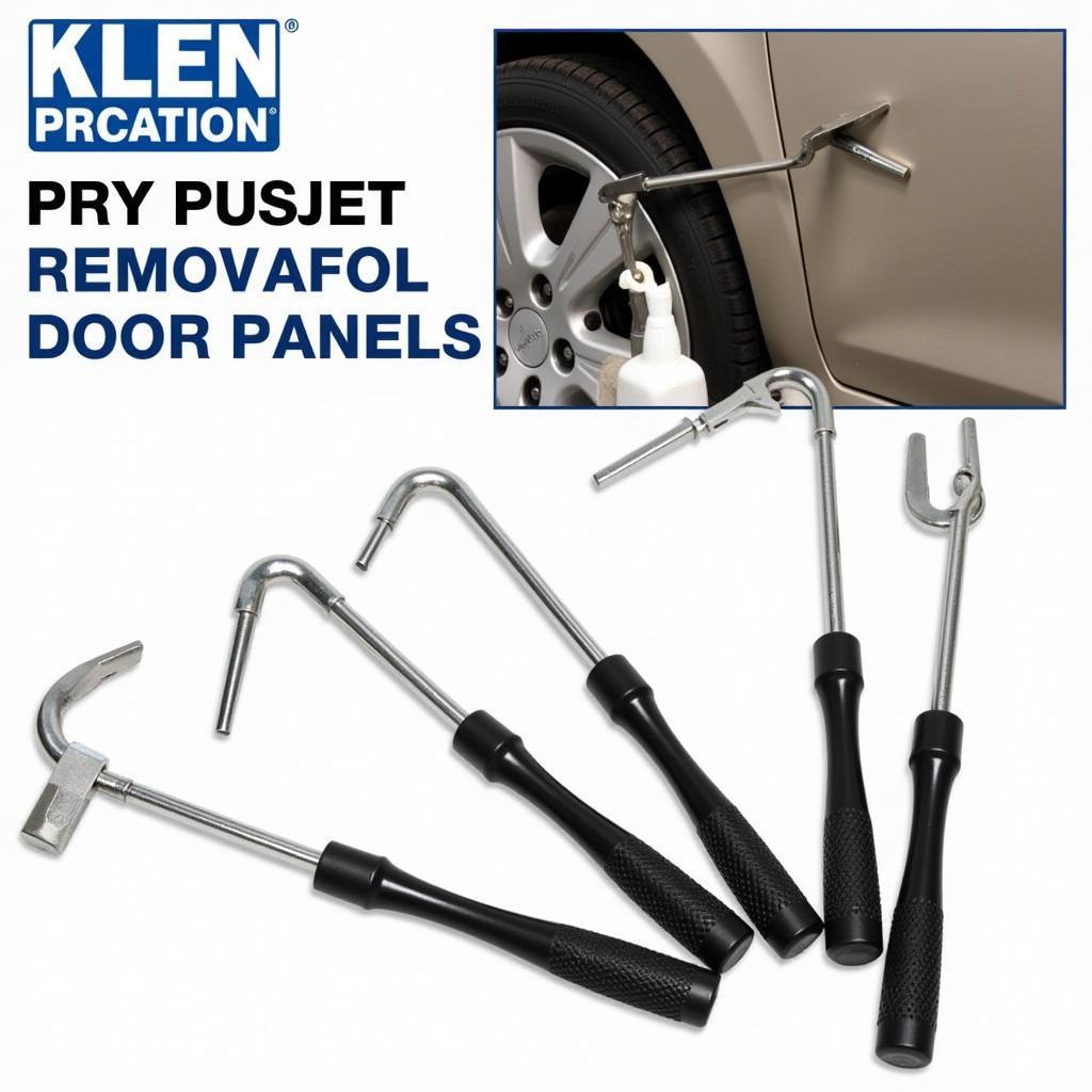 Klein Pry Bars for Car Door Panel Removal