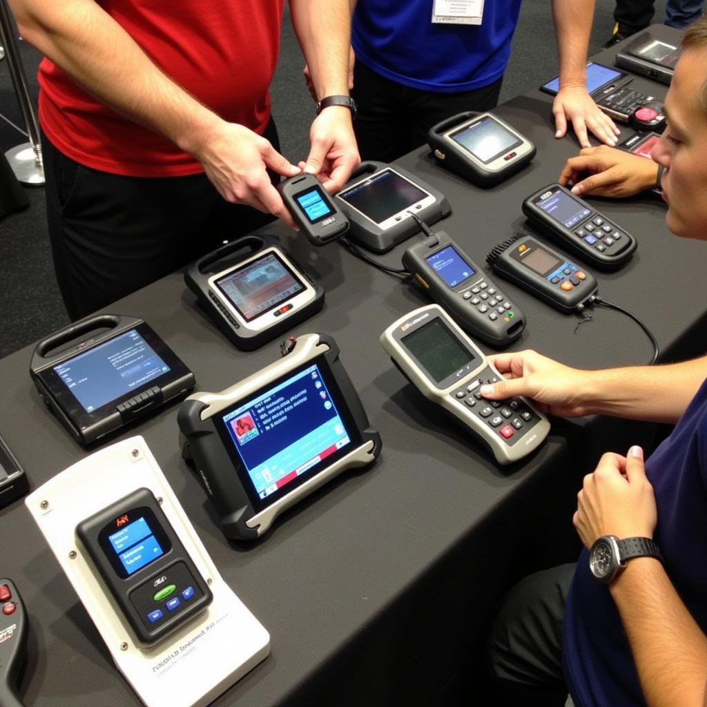 OBD-II Scanners at the KMS Tools Car Show