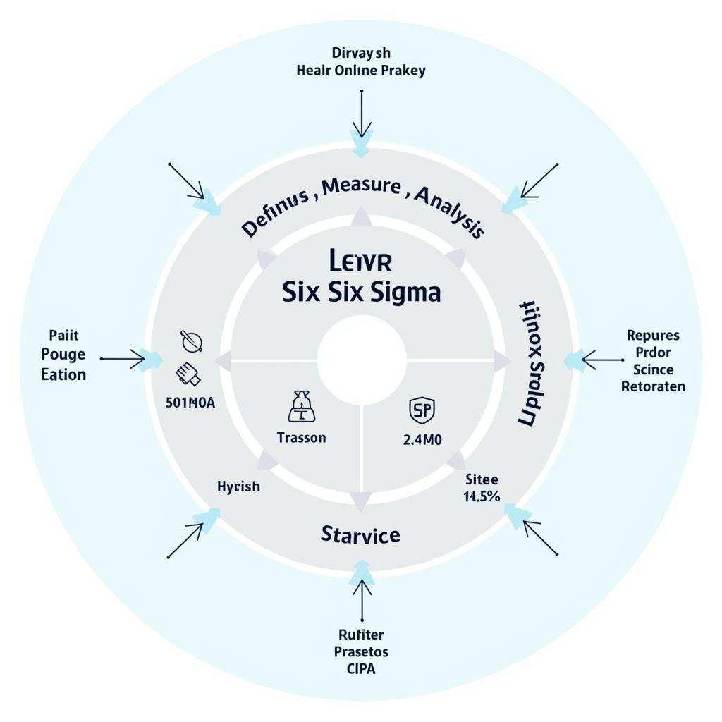 Lean Six Sigma Process Improvement Diagram in Healthcare Setting