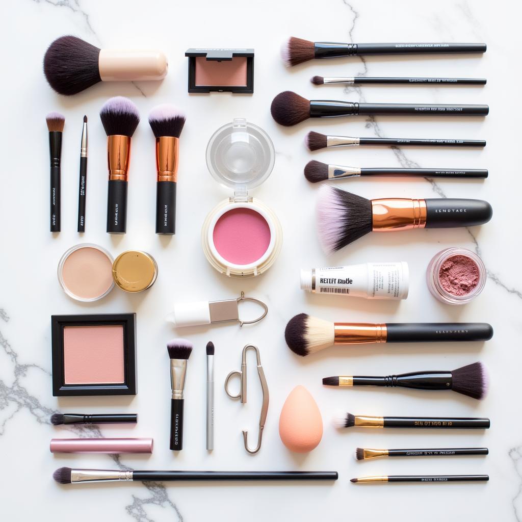 Essential Makeup Application Tools Kit