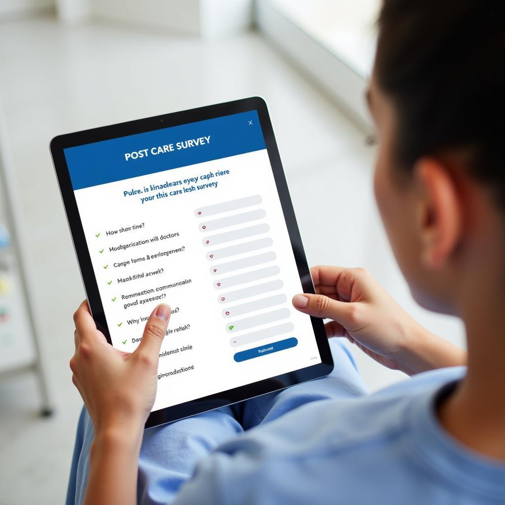 Medicare CMS Post Care Survey: Capturing Patient Experiences