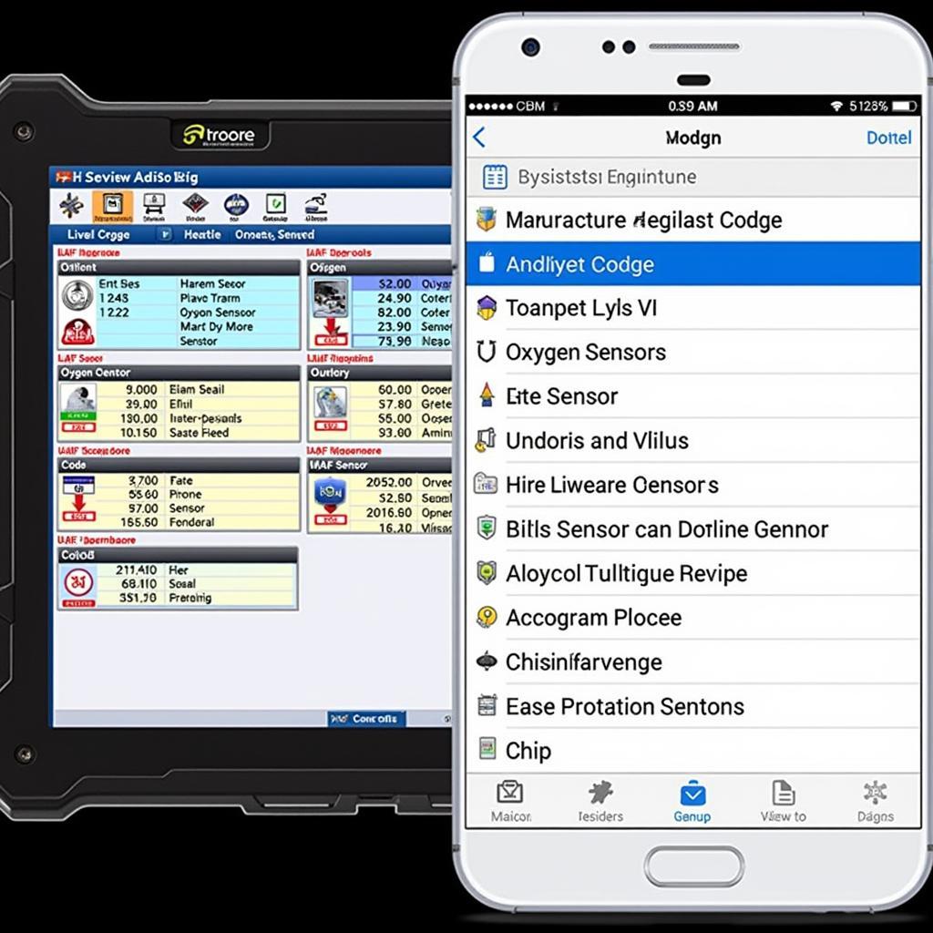 Mid-Range Scan Tool Features