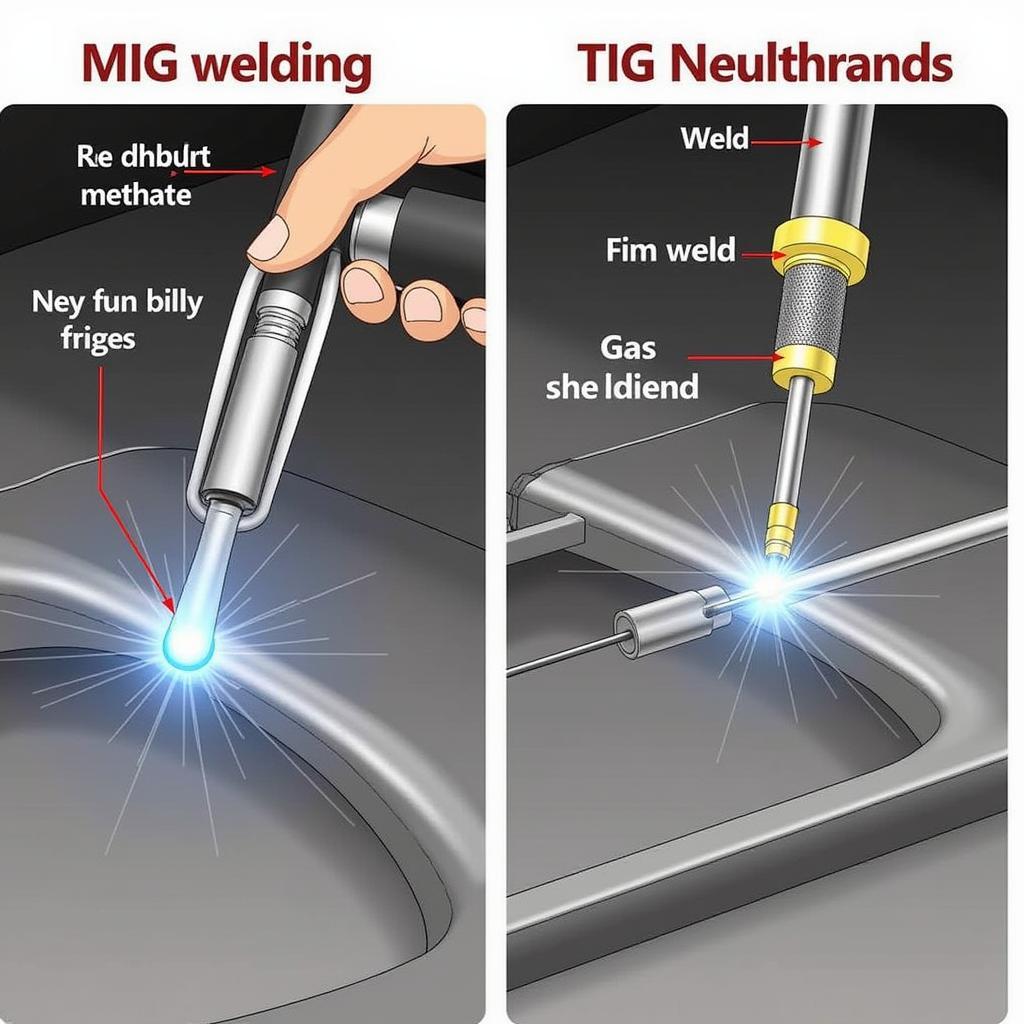 MIG and TIG Welding in Car Body Repair