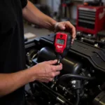 Milwaukee Digital Torque Wrench in Automotive Application