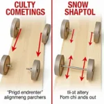 Misaligned vs. Aligned Wheels on a Pinewood Derby Car