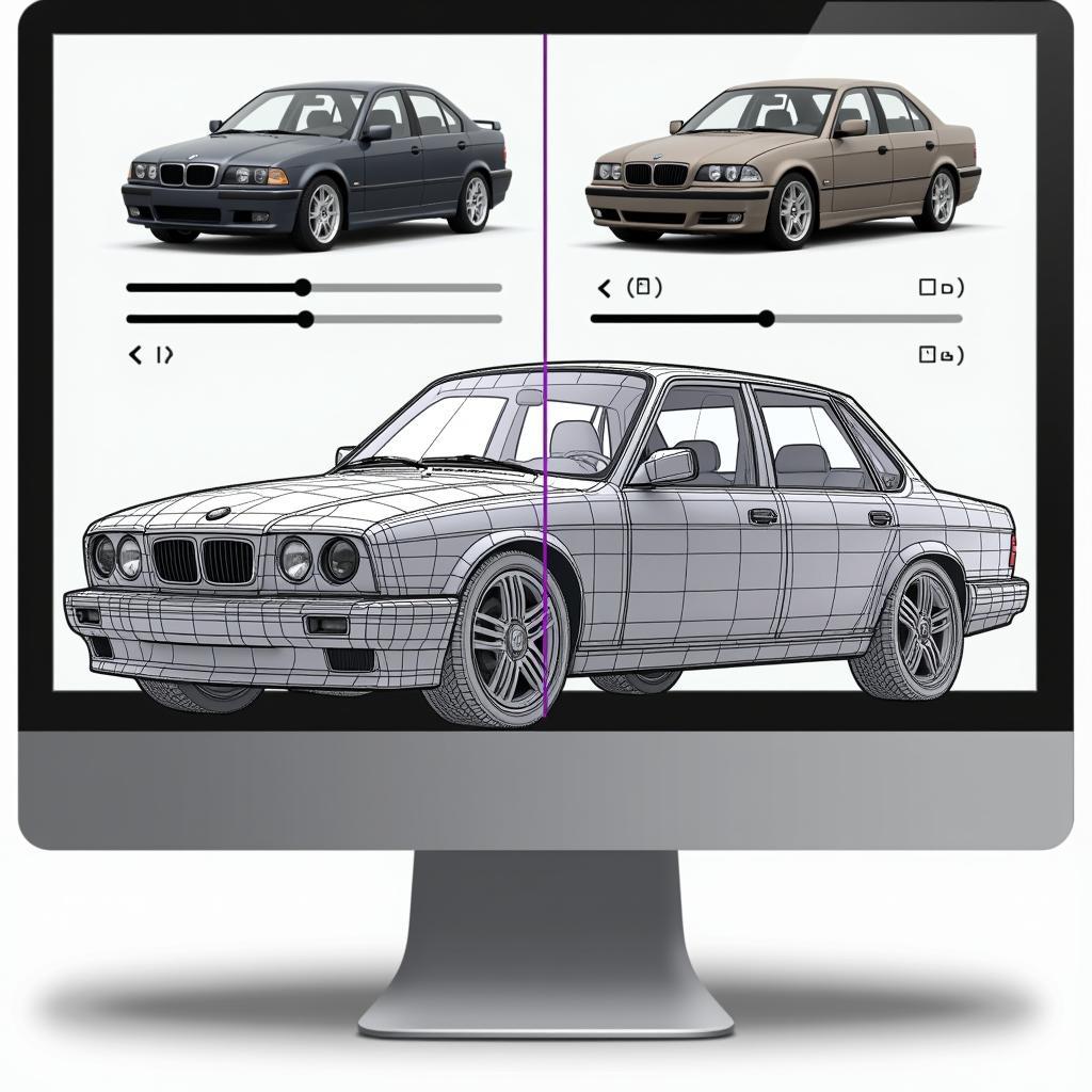 Morph Car Image Tool Visualization