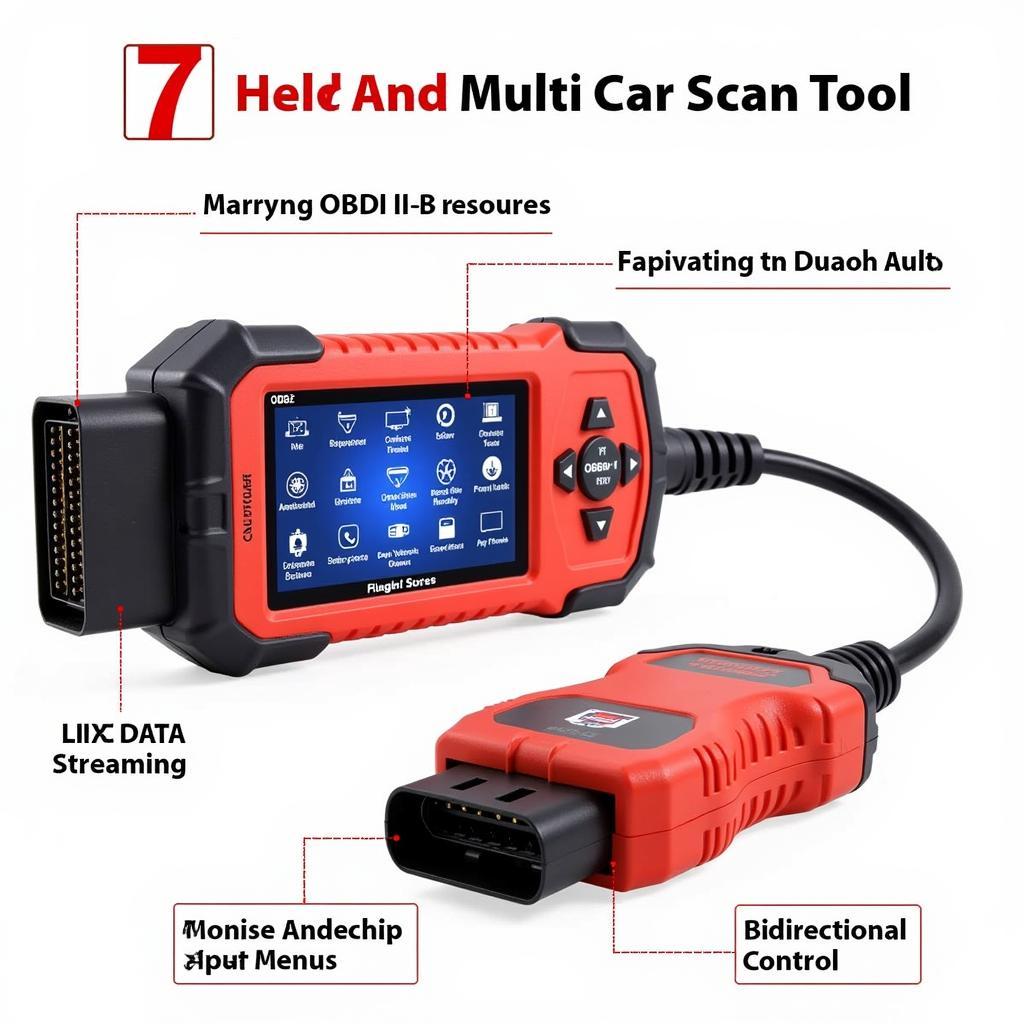 Multi Car Scan Tool Key Features