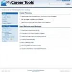 My Career Tools Alberta Homepage Screenshot