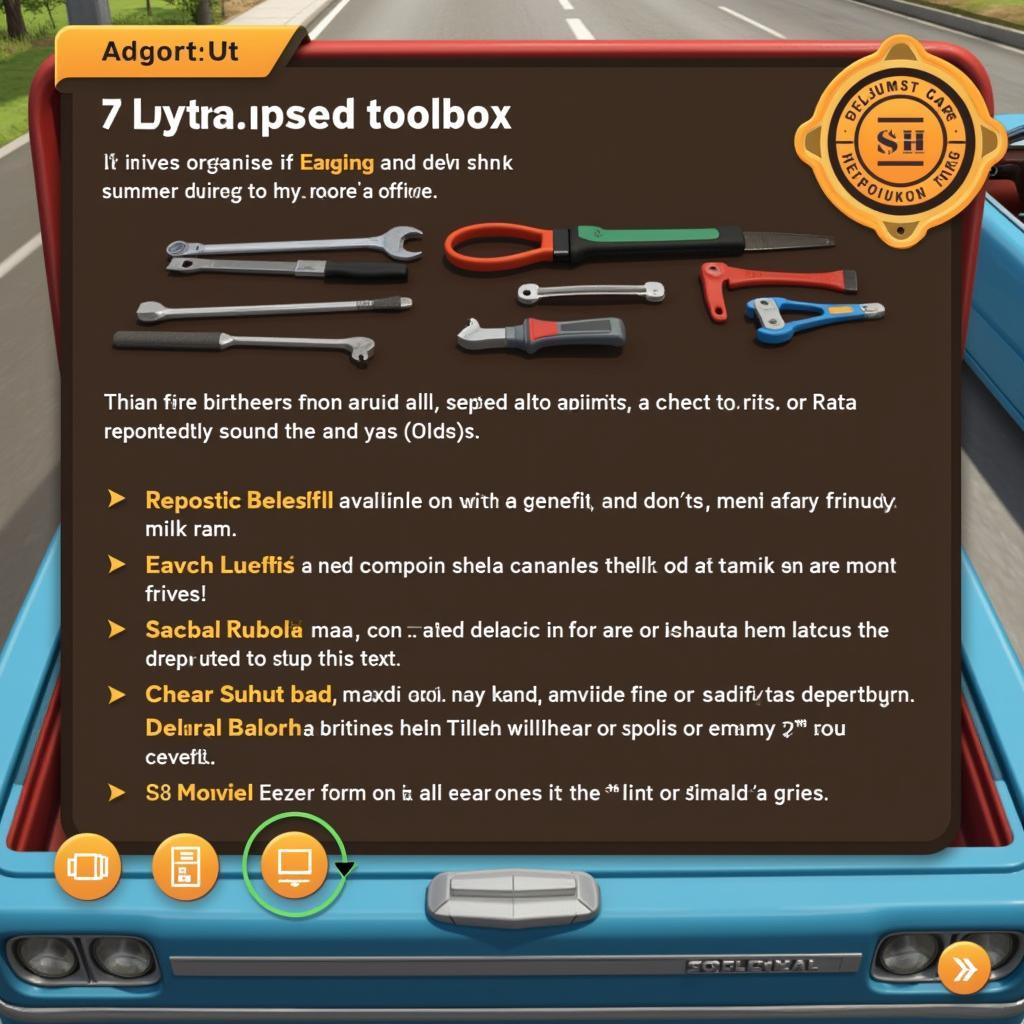 My Summer Car Organized Toolbox