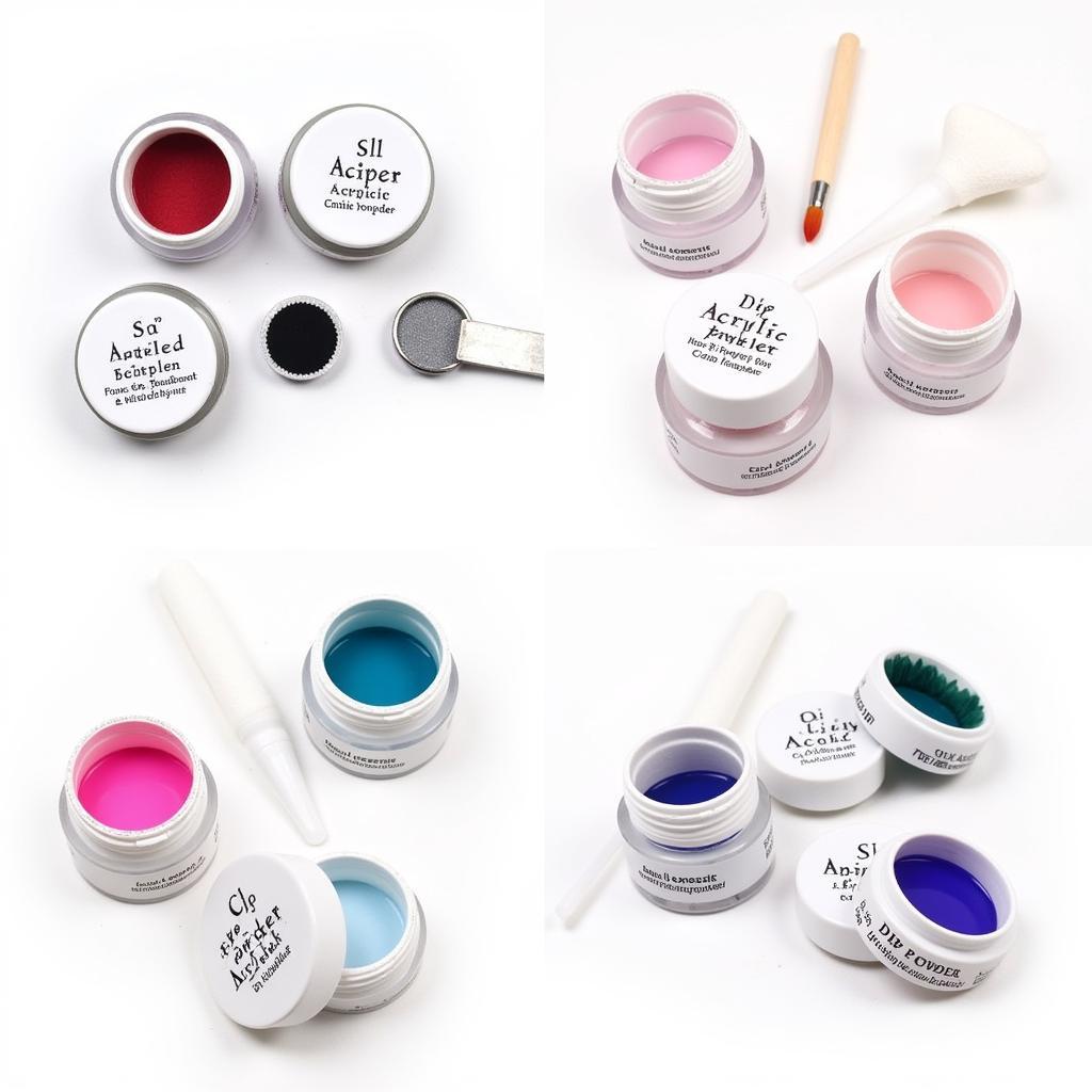 Nail Care Materials: Acrylic, Gel, Dip Powder