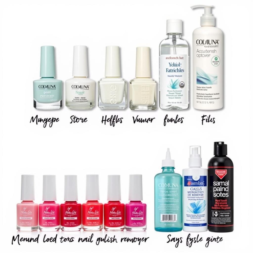 Nail Polish and Remover Options