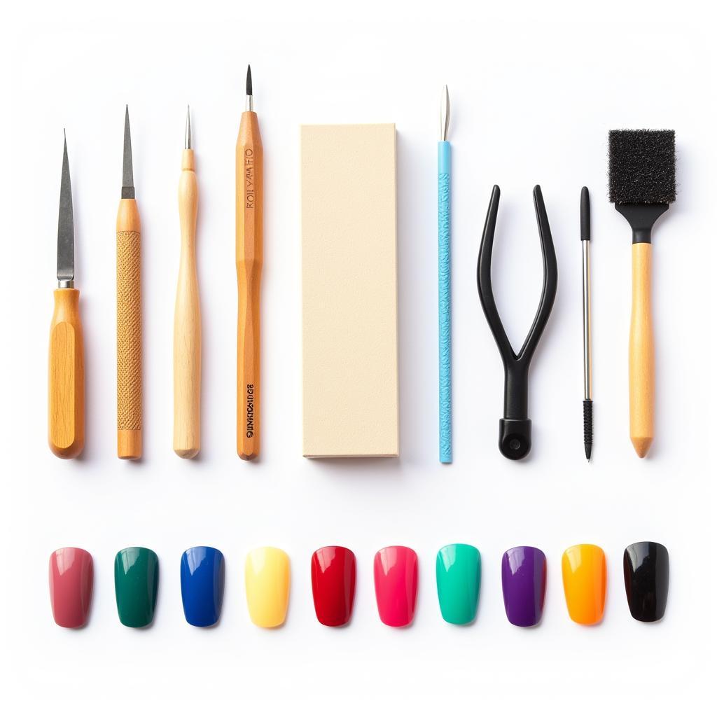 Nail Care Tools and Ink Kit