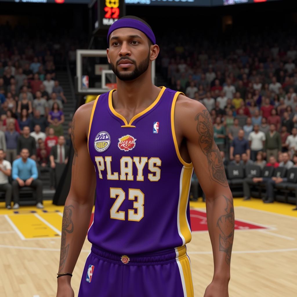 Custom Designed Jersey in NBA 2K14 MyCAREER