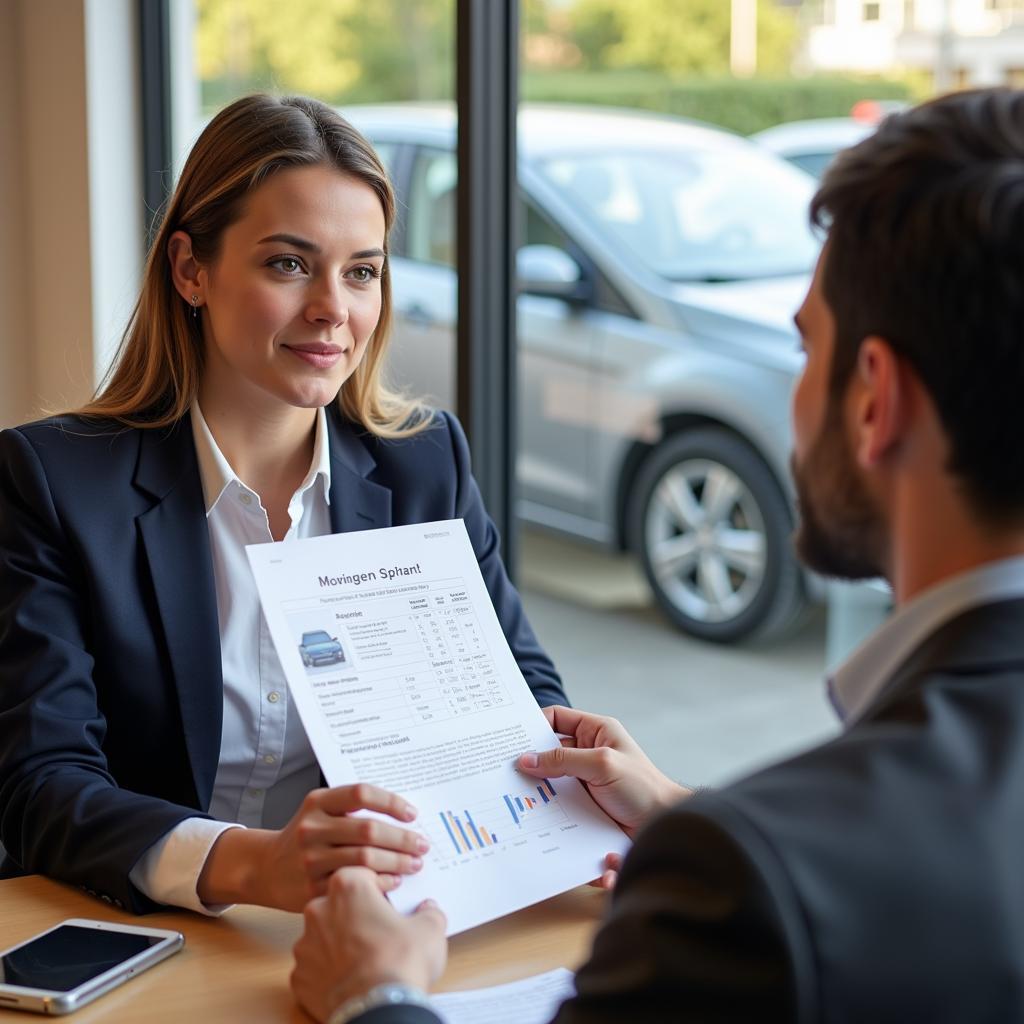 Negotiating Used Car Price at Dealership