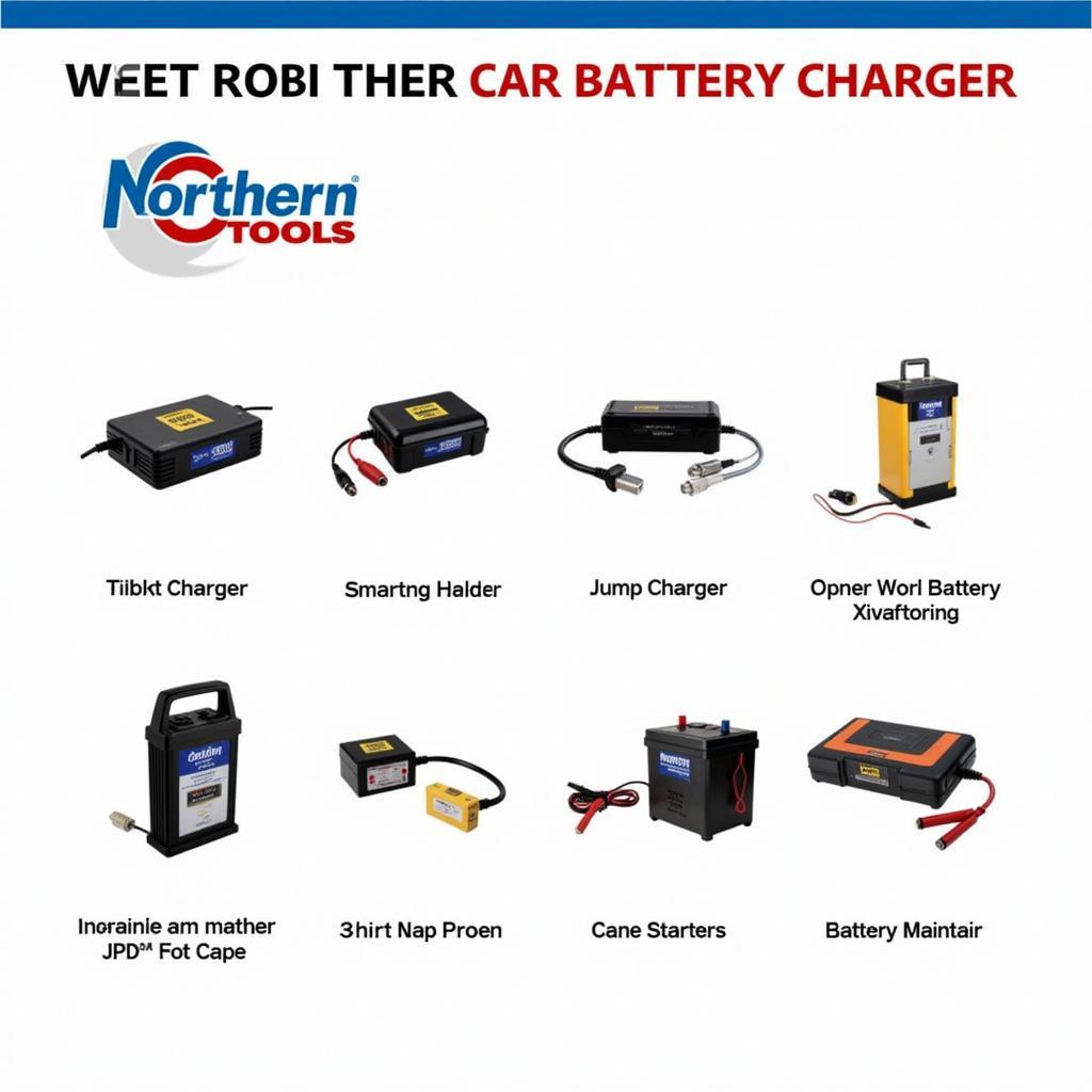 Different Types of Car Battery Chargers at Northern Tools