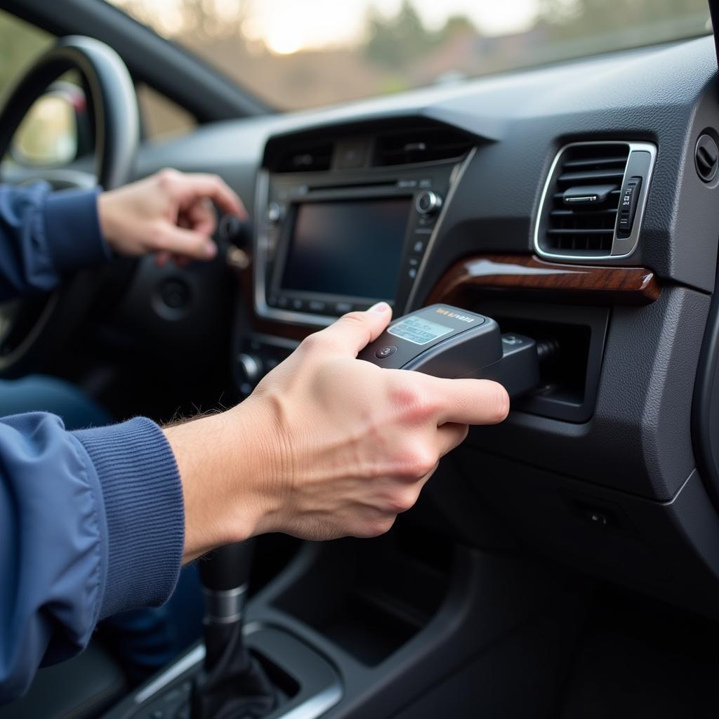 Using an OBD-II Scanner in a Rental Car