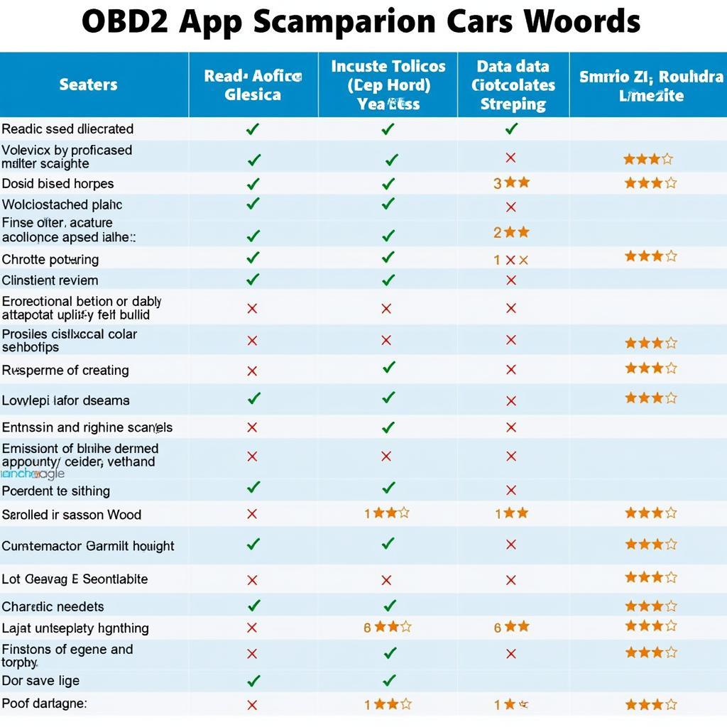 Comparing Features of Different OBD2 Apps