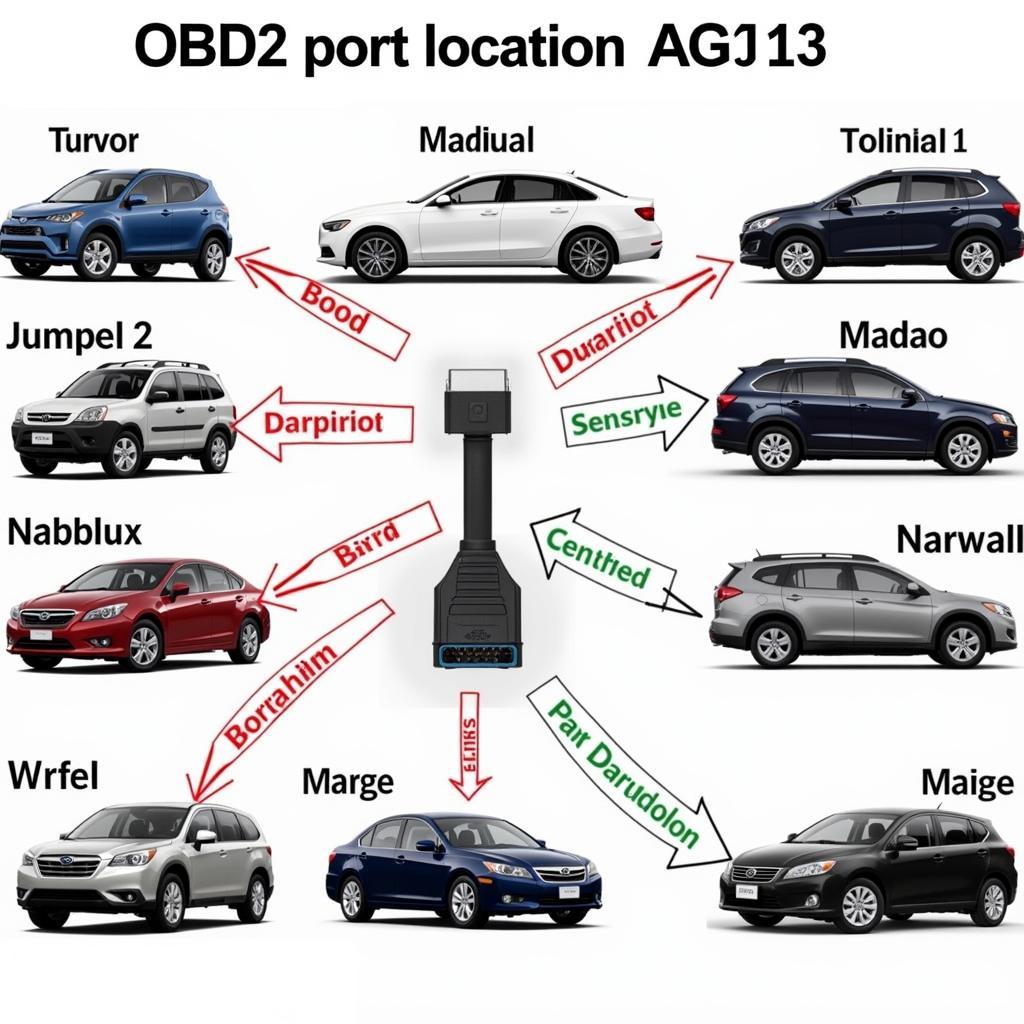 OBD2 Port Locations in Different Cars