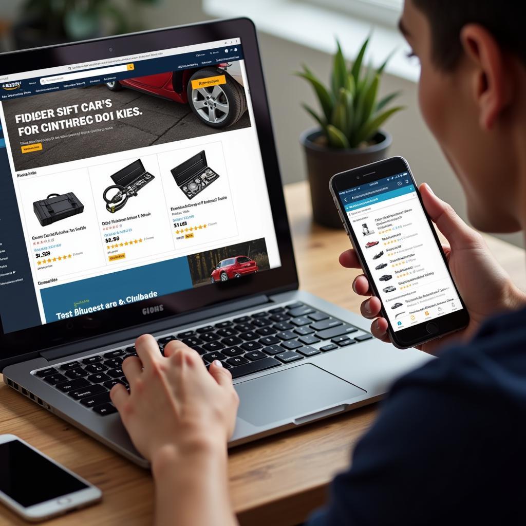 Shopping for car tool kits online