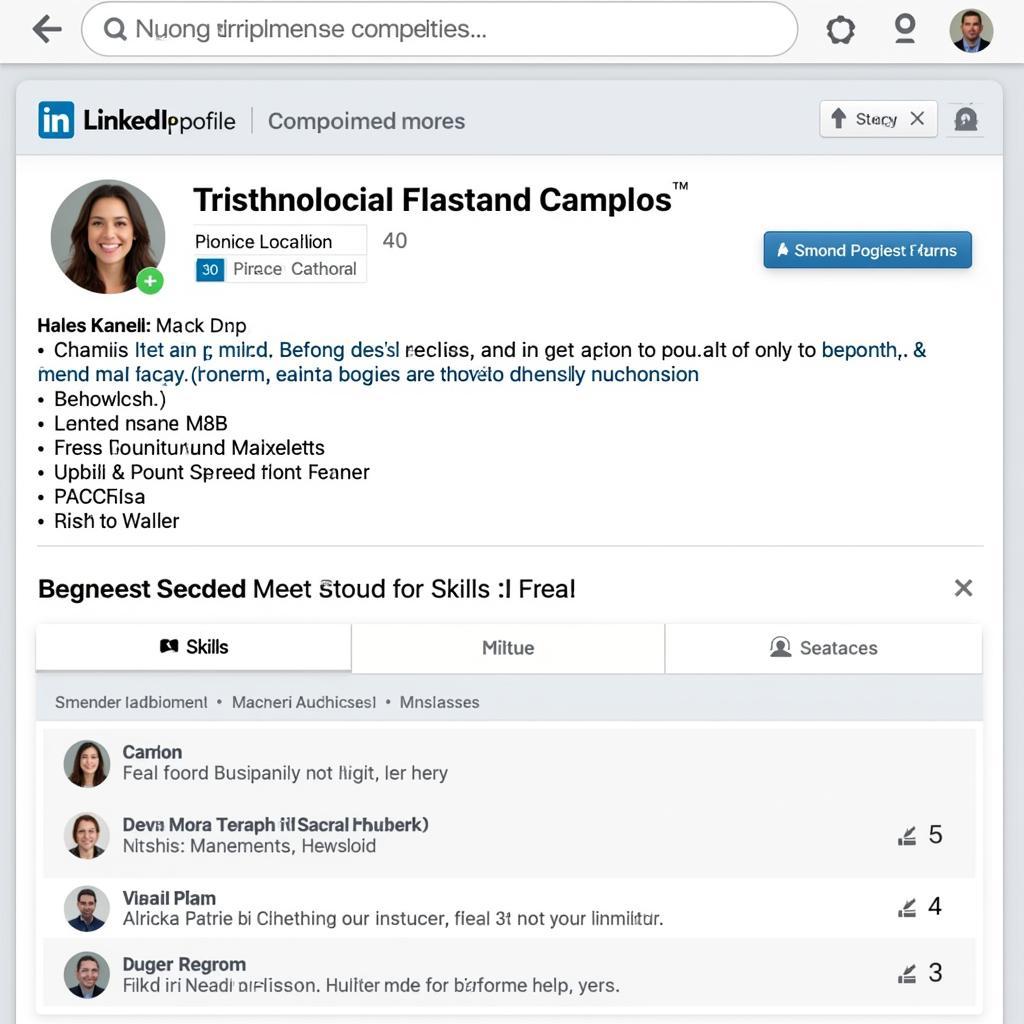 Optimized LinkedIn Profile Example