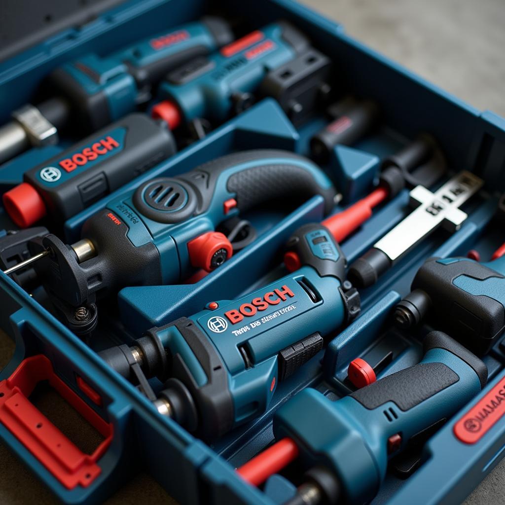 Organized Bosch Tool Case