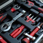 Organized Car Tool Kit Storage