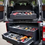 Organized Cargo Area with Tool Drawers