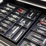 Well-Organized Tool Chest for Efficient Car Repairs