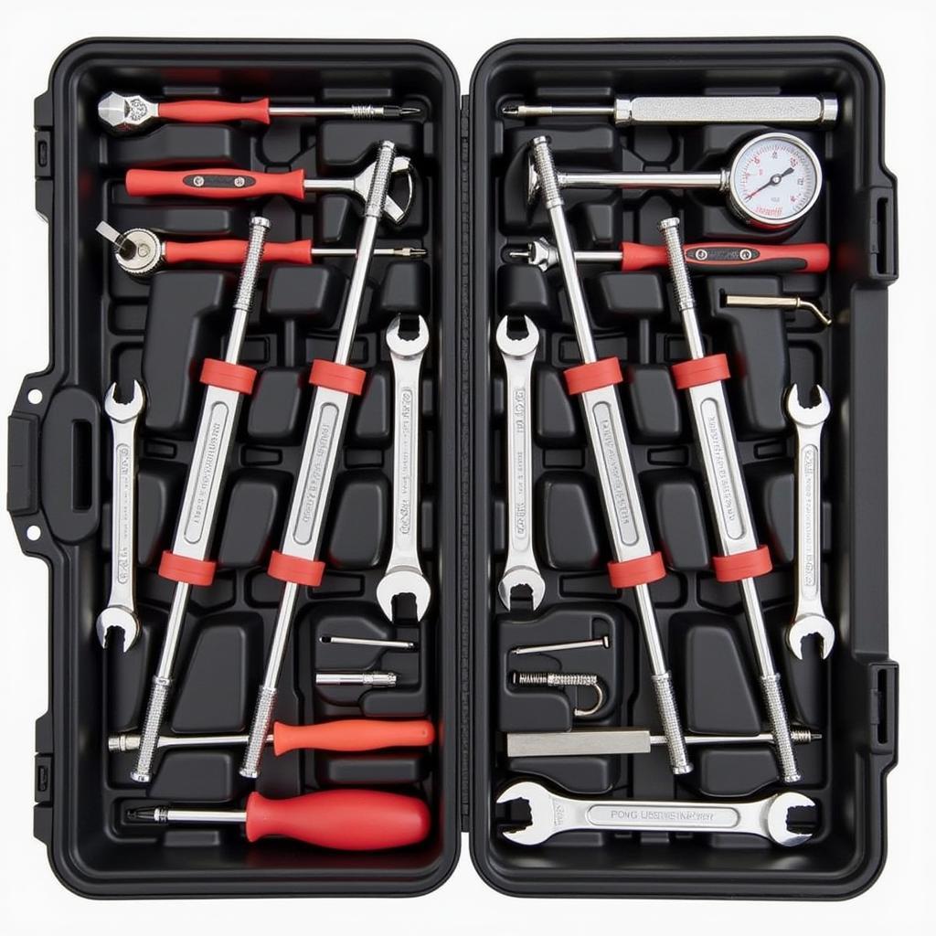 Organized Tool Kit for Car Repairs