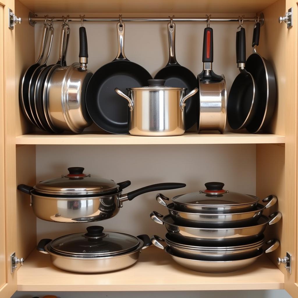 Organizing Pots and Pans