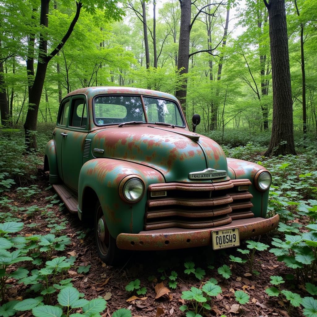 Otis Toole's Car Found: Scene of the Discovery