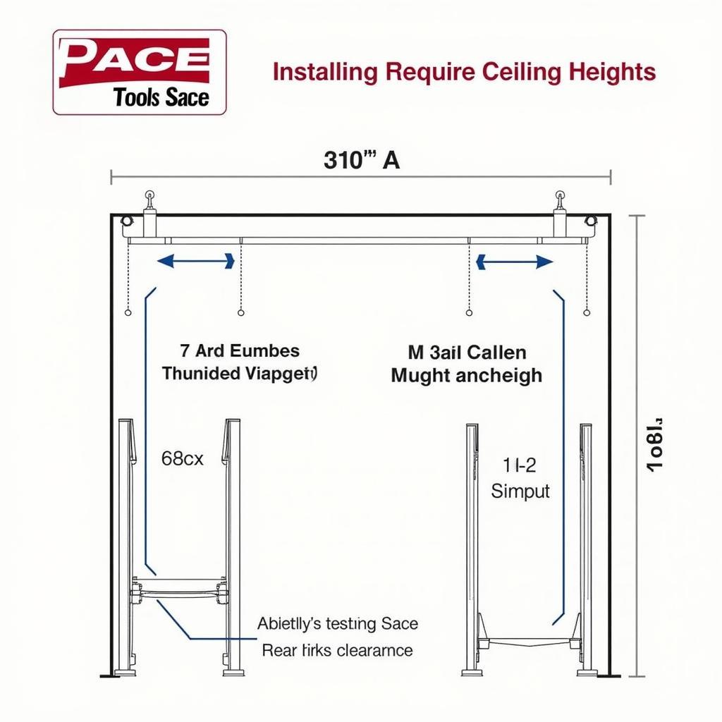 Pace Tools Car Lift Installation Requirements