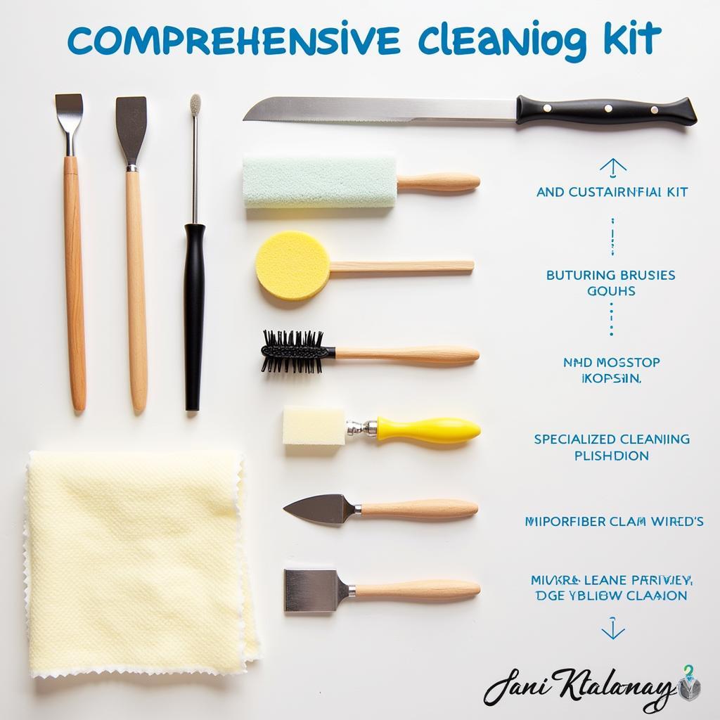 Essential Pastry Tool Cleaning Kit