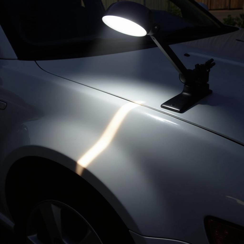 PDR Lighting Setup for Dent Identification