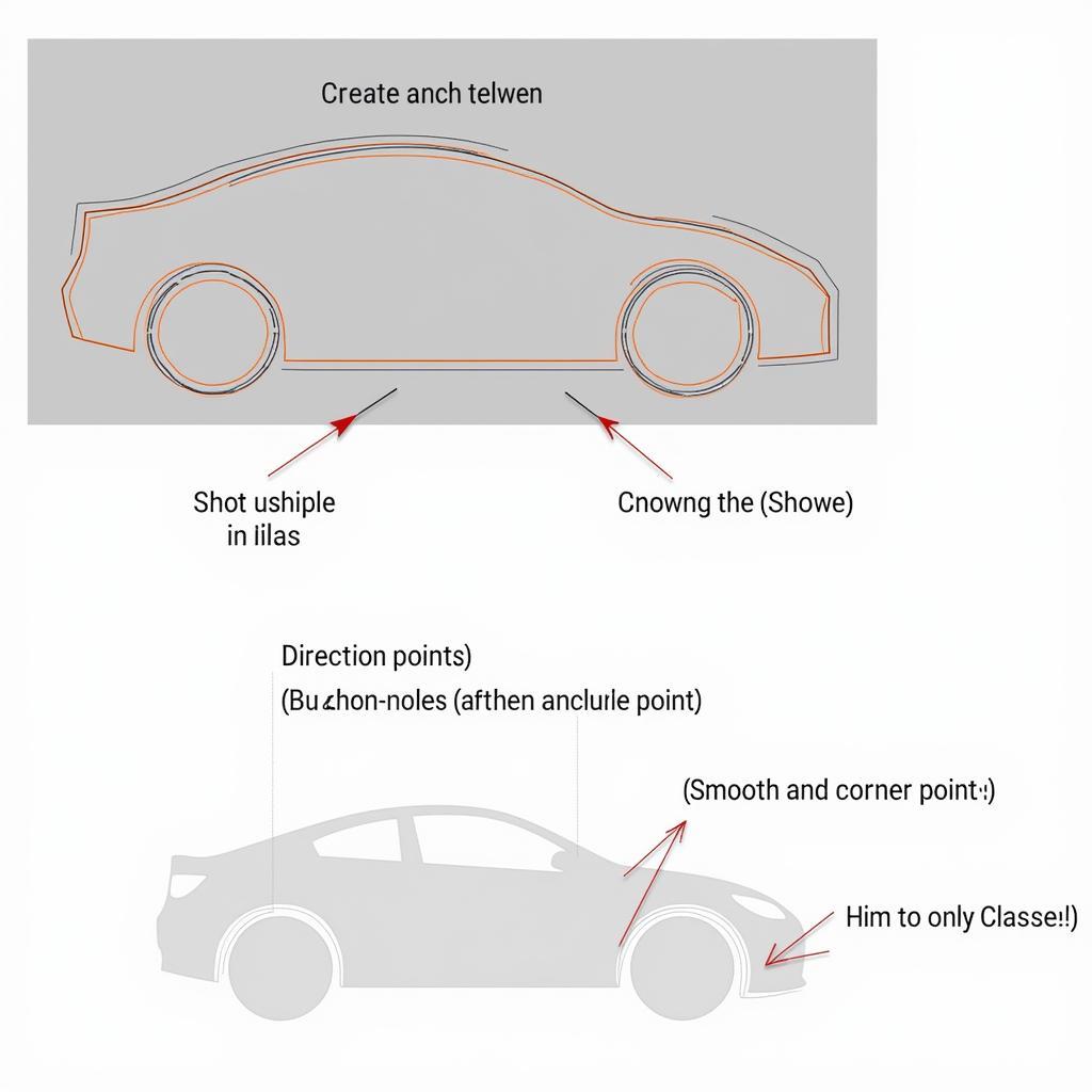 Photoshop Pen Tool Basics for Creating Car Outlines