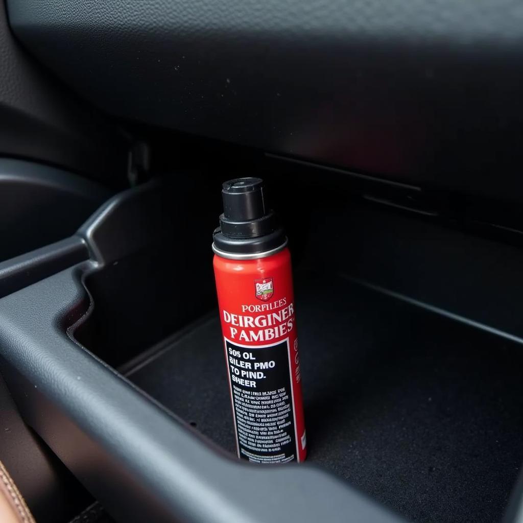 Pepper Spray in Car for Self Defense