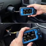 Personalised OBD-II Scanner Connecting to a Car's Diagnostic Port