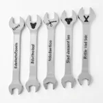 Personalized Wrench Set with Atwembroidery