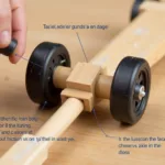 Pinewood Derby Car Axles and Lubrication