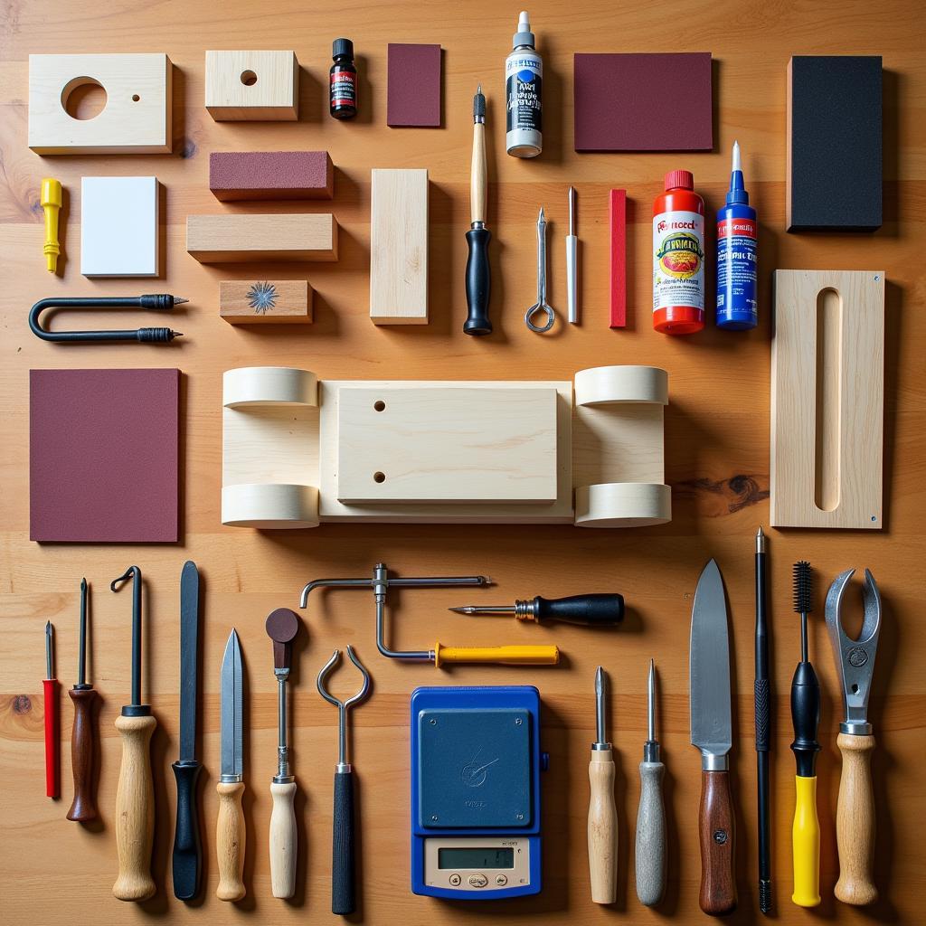 Essential Pinewood Derby Car Tools Kit