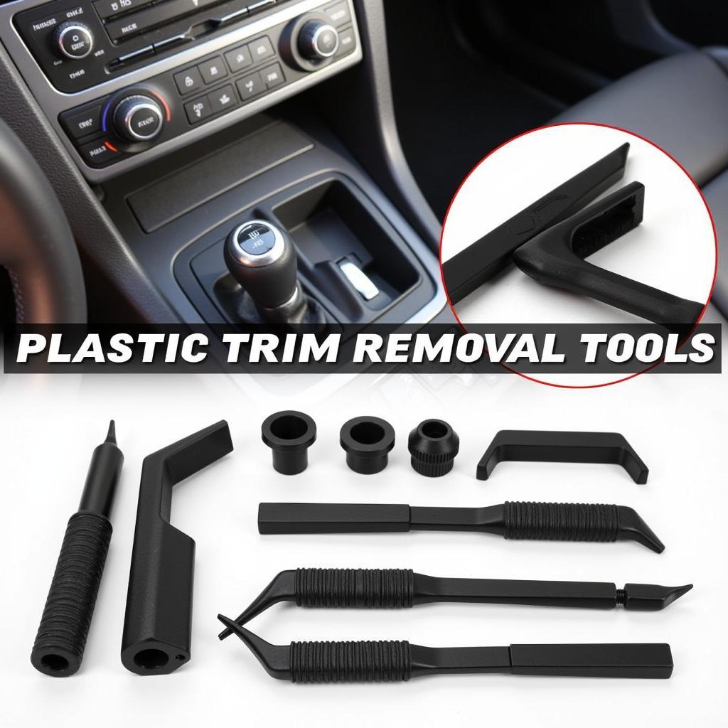 Plastic Trim Removal Tool Set for Car Stereo Installation