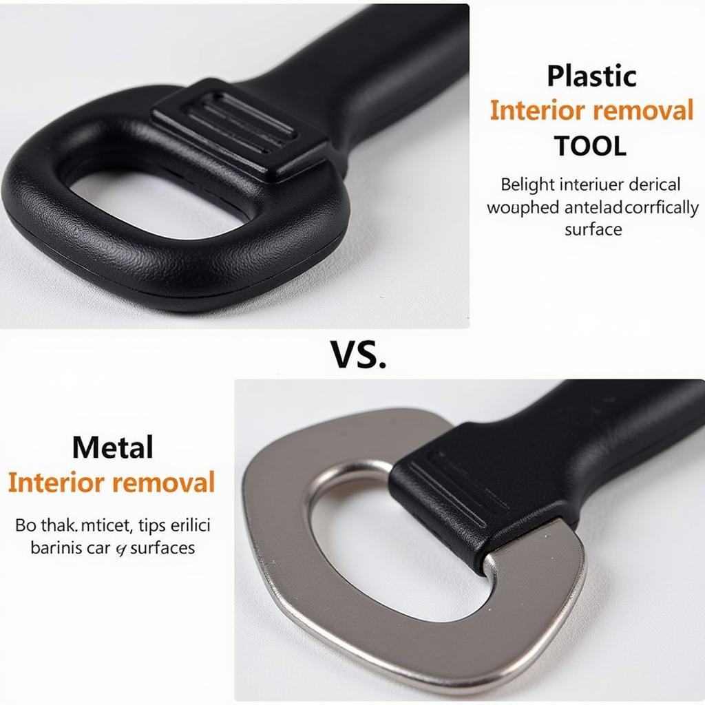 Plastic vs Metal Interior Car Removal Tools